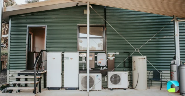 Ever thought you will never get off the hamster wheel of constant bills ? 

​This set up is found in a spectacular off grid energy efficient home in the Yarra Valley. Everything that opens and shuts and more with nothing more to pay those annoying ongoing bills are gone, it’s got a heat pump, air con and solar power and battery storage. This property also has it’s own water supply with large tanks, and the best part? No compromising on comfort or fixtures!